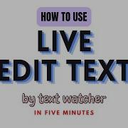 Android Kotlin EditText Plain Text GetText And Live Display On A TextView Using Text Watcher