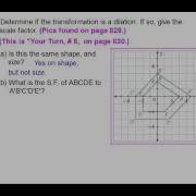 Dilations Module 16 1 Integrated Math 2