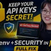 Day 58 Environment Variables Security Basics Fix Cannot Find Module CORS Error Like A Pro