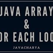 13 Java Array And For Each Loop Java For Beginners Javacharya