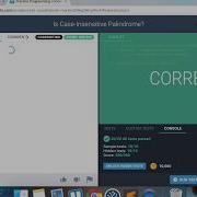 Is Case Insensitive Palinrome Codefights Python