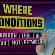 SQL WHERE Conditions Visually Explained AND OR NOT LIKE BETWEEN IN SQL Course 7