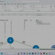 Shortest Path In A Network Using Excel