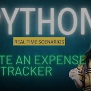 2 Create An Expense Tracker Using Python