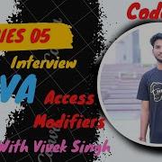 Interview Questions In Java Access Modifiers CDAC Series 05 Vivek Singh CodeTech