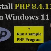 How To Install PHP 8 4 13 On Windows 11 Amit Thinks