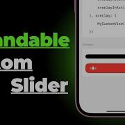 Expandable Custom Slider SwiftUI