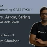 Pointers Array String GATE PYQs 2014 2021 Part 2 L 3 C Programming GATE PYQs