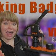 Reviewing Vevor Badge Button Maker Making DIY Badges Pins JMB 32 Unboxing