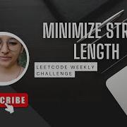 Leetcode2716 Minimize String Length Leetcode Weekly Medium Cpp