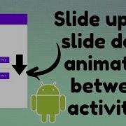 Slide Up And Slide Down Animation Between Activities TechViewHub Android Studio