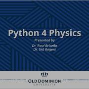 Python 4 Physics 7 9 2020