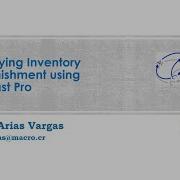 Simplifying Inventory Replenishment Using Forecast Pro