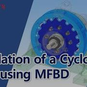 Simulation Of A Cycloid Gear Using Multi Flexible Body Dynamics