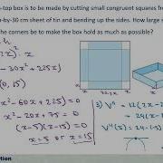 M131 2022 03 29 4 5 Optimization Problems Part A