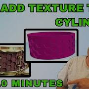 Add Texture To A Tinkercad Curved Surface Slick Steps For All Users