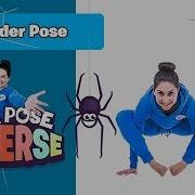 Spider Pose The Cosmic Kids Yoga Pose Universe