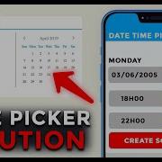 Create A Date Time Picker In FlutterFlow Without Coding