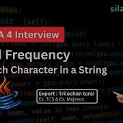 Java Interview Question Find Frequency Of Each Character In A String HashMap Explained