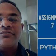 Python Assignment 7