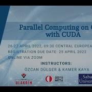 PARALLEL COMPUTING On GPUs With CUDA Day 1 Part 2