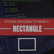 Python Program To Draw A Rectangle From Turtle Module Draw In Python Shorts Python