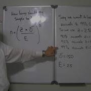 Ch9 How Large Should A Sample Size Be