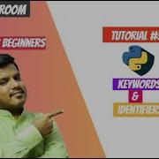 Python Tutorial In Tamil Tutorial 3 Keywords Identifiers In Python
