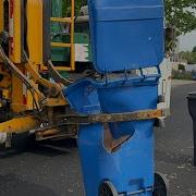 Garbage Truck VS Broken Bins