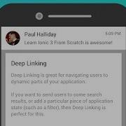 Ionic 3 IonicPage And URL Deep Linking