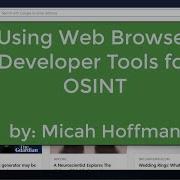 10 Minute Tip Browser Developer Tools