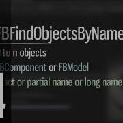 Python Scripting In MotionBuilder 04 Accessing Components FBScene