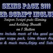 Cod4 Skins Pack 2 Sniper Script Included