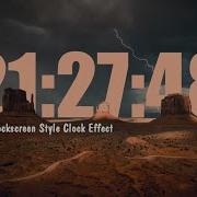 Clock Effect Amazing Working Digital Clock Using Html CSS Javascript Simple Javascript Project
