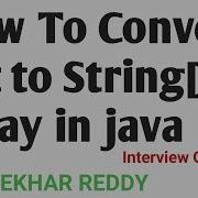 How To Convert Set HashSet To String Array In Java Java Interview Questions