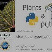 Plants Python Vol 2 Lists Data Types And Plantae