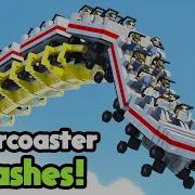 INSANE Rollercoaster Crashes Teardown