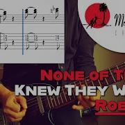 None Of Them Knew They Were Robots Mr Bungle Guitar Cover Tabs
