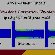 ANSYS Fluent Tutorial Multiphase Flow Simulation VOF Model