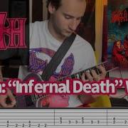 Lesson Death 1987 Infernal Death Guitar Riffs W Tabs