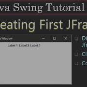 First JFrame Window Java Swing Tutorials 01
