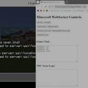 Minecraft Education Websocket Prototype