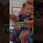 Cutebaby Little Sonamani S Measles Vaccine Beautiful Moment Of A Brave Baby Shorts Baby