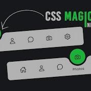 Magic Navigation Menu Indicator Using Html CSS Javascript Curve Outside Effects
