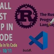 How To Install Rust Setup In VS Code On Windows 11 L 10 Ll Latest 2025