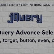4 JQuery Advance Selectors Href Target Button Even Odd