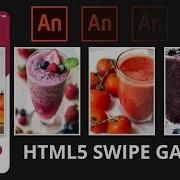 Animate CC HTML5 Swipe Gallery