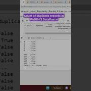 Count Duplicate Records In PANDAS DataFrame Python Datascience Pandas