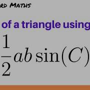 Area Of A Triangle Using Sine