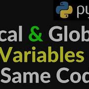 Global And Local Variables In Same Code In Python Shorts